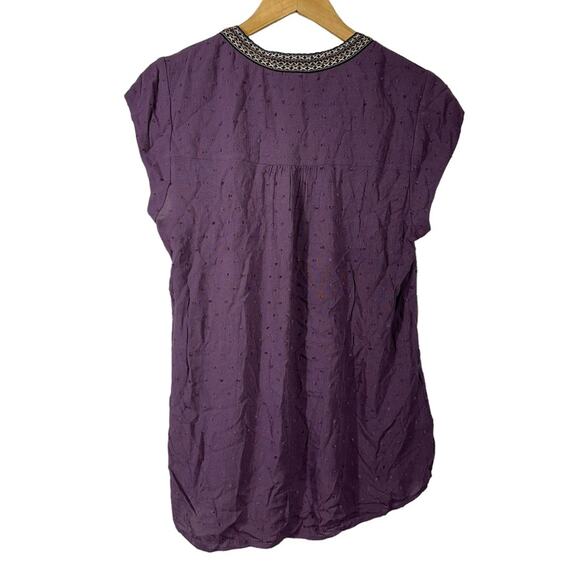 NEW DR2 Swiss Dot Embroidered Top Size Small - Picture 2 of 8